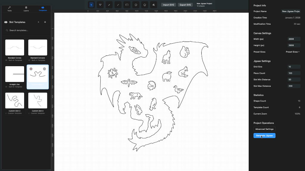 Configure Generation Parameters