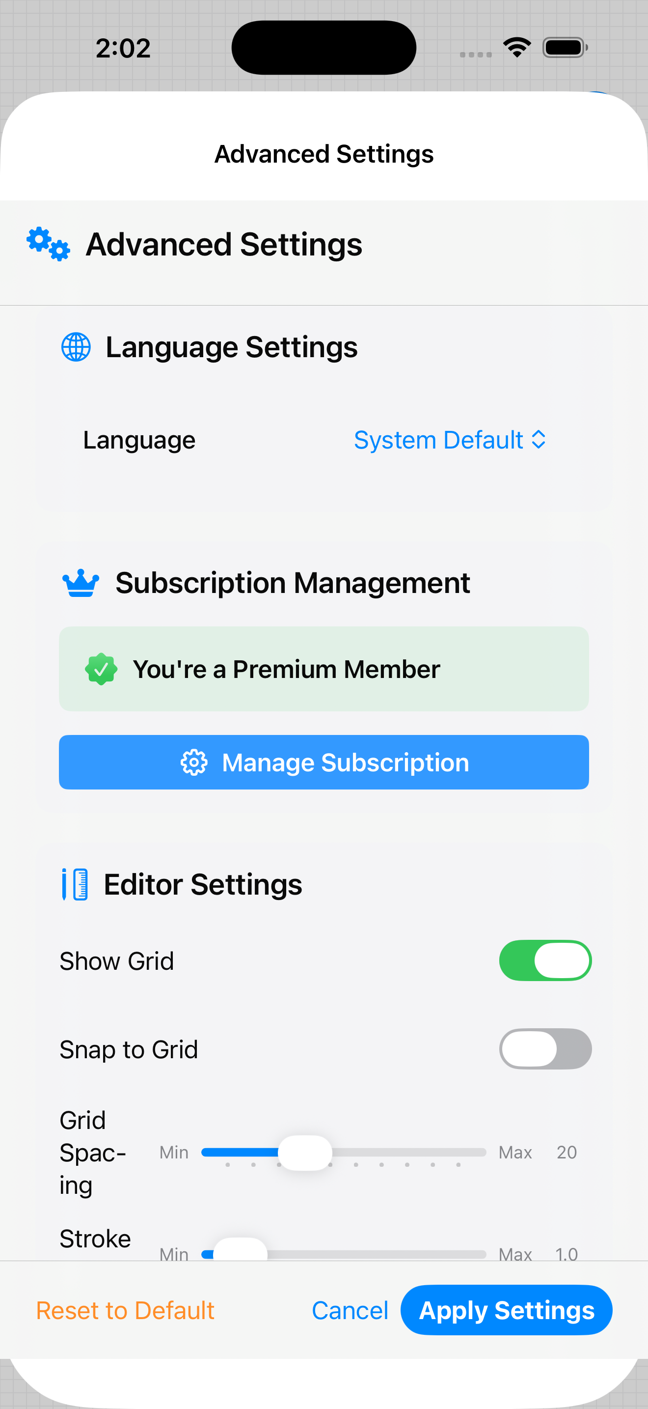 iPhone · Understand settings by task