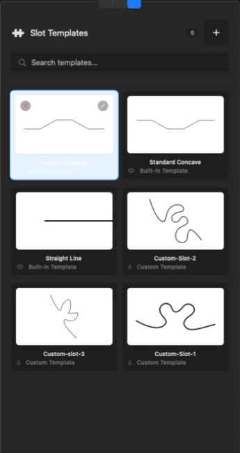 Templates Panel
